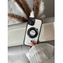 Чорний чохол на iPhone 12 pro MagSafe "colurl new phone case "з закритою камерою 